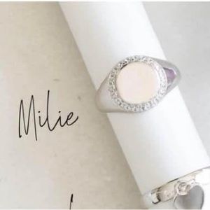 Tocara New Retired Milie Ring Sterling Silver Diami Size 5